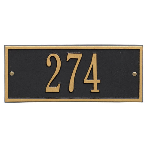 number plaque