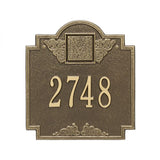 number plaque