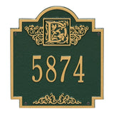 Address plaque Monogram standard wall