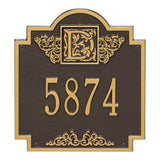 Address plaque Monogram standard wall