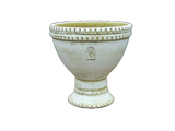 Handmade pottery, Compote shape pots, set of 2,