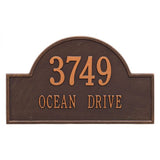 Address plaque Arch marker Estate