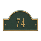 Address plaque Arch marker petite wall
