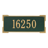 Address plaque Roanoke Estate marker