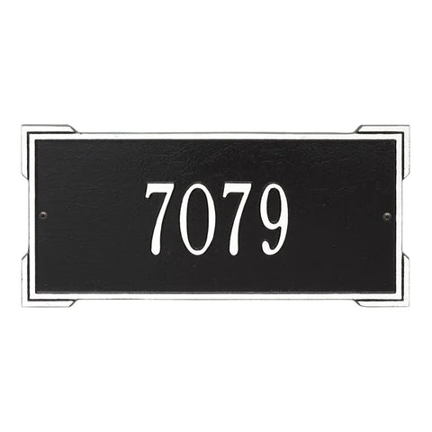 Address plaque Roanoke standard marker