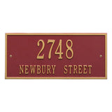Address plaque Hartford standard marker