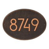 Address plaque Neohaus Modern Hawthorn Personalized wall
