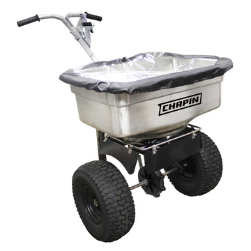 Spreader, 82500B: 100-Pound (45 kg) Stainless Steel Professional Salt